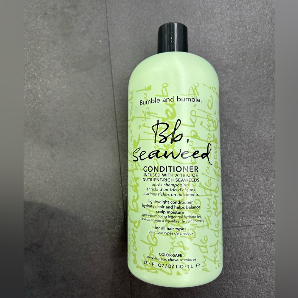 Bumble and Bumble Jumbo Seaweed Hair Conditioner!!! 33.8 oz (limited time sale )